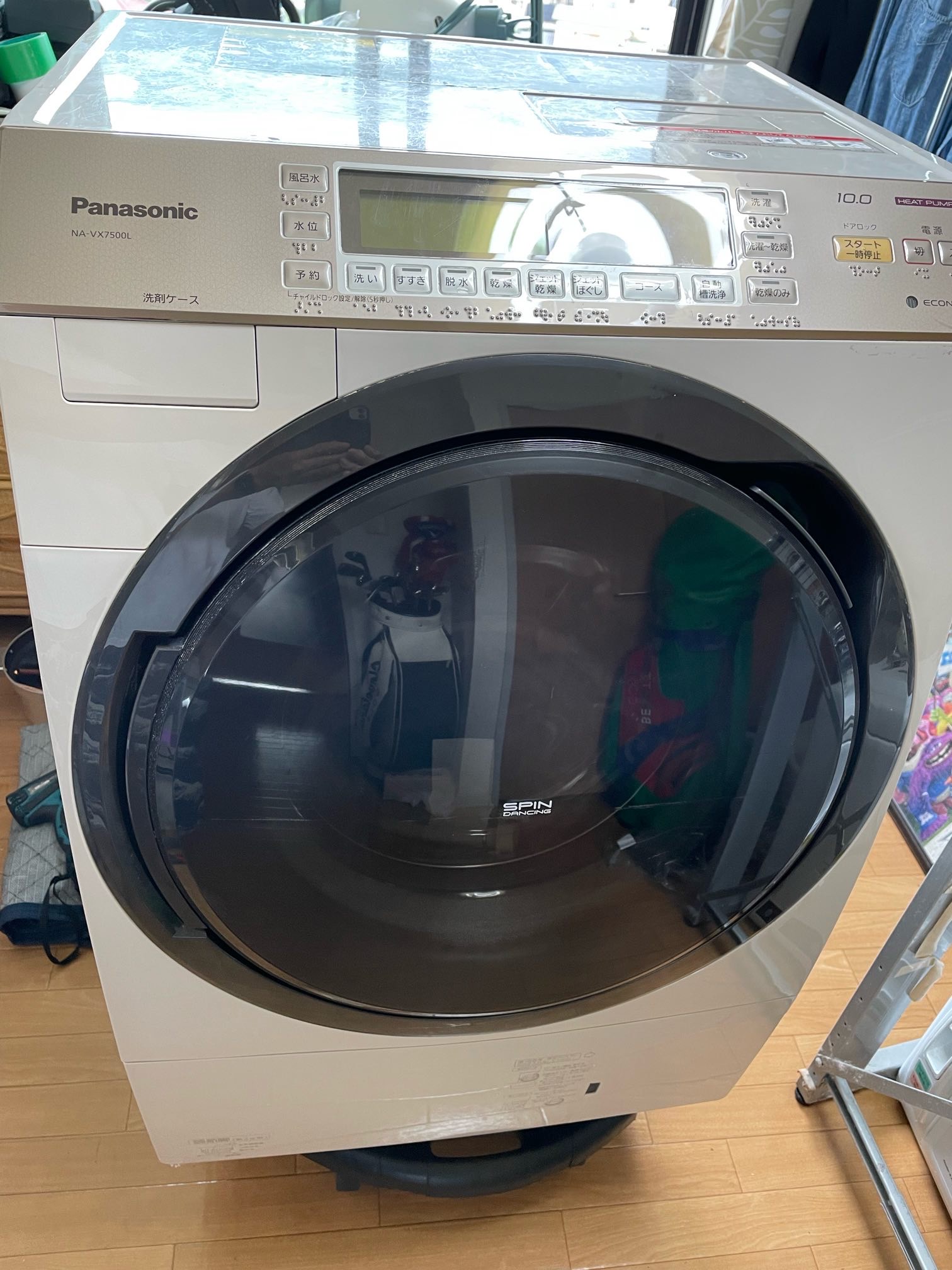 Panasonic NA-VX7500L 分解洗浄 乾燥機能復活 | メンテナンス・アラキ
